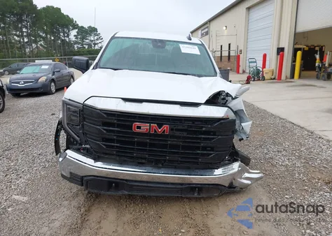 2025 GMC Sierra 1500 2Wd Short Box Pro из США, поврежденный, VIN 1GTPHAED6SZ101390